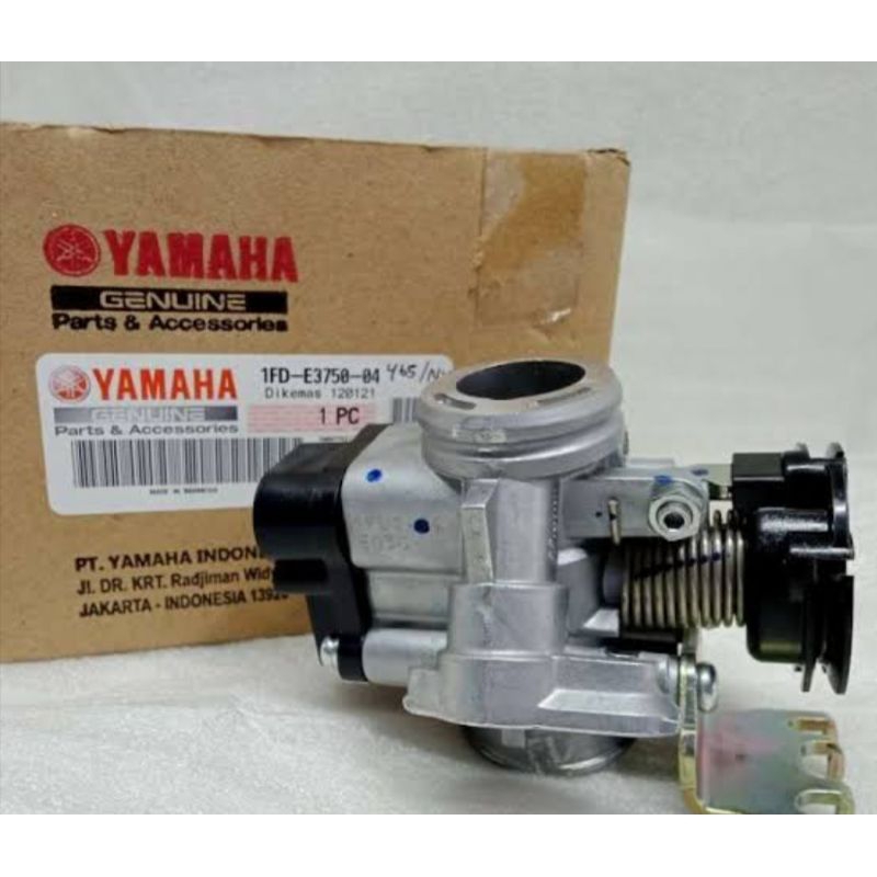 THROTTLE BODY ASSY / THROTOL BODY YAMAHA FORCE FI ASLI ORIGINAL YGP / 1FD-E3750-05