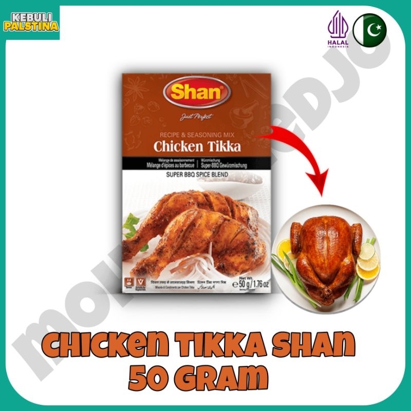 

CHICKEN TIKKA SHAN ASLI PAKISTAN 50gr EXP 26/11/2026