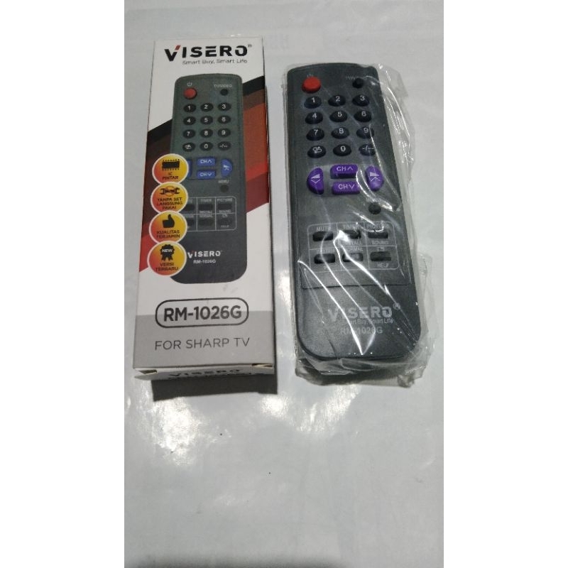 Remot Tv Sharp RM 1026 Visero