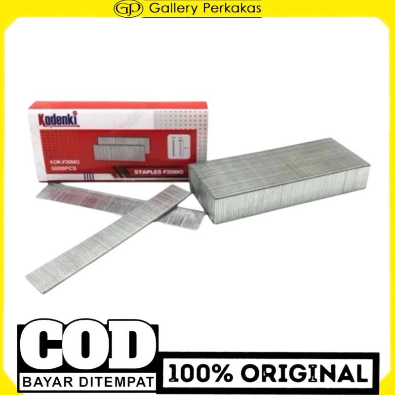

KODENKI ISI STAPLES PAKU TEMBAK F20 REFIL STAPLES GUN