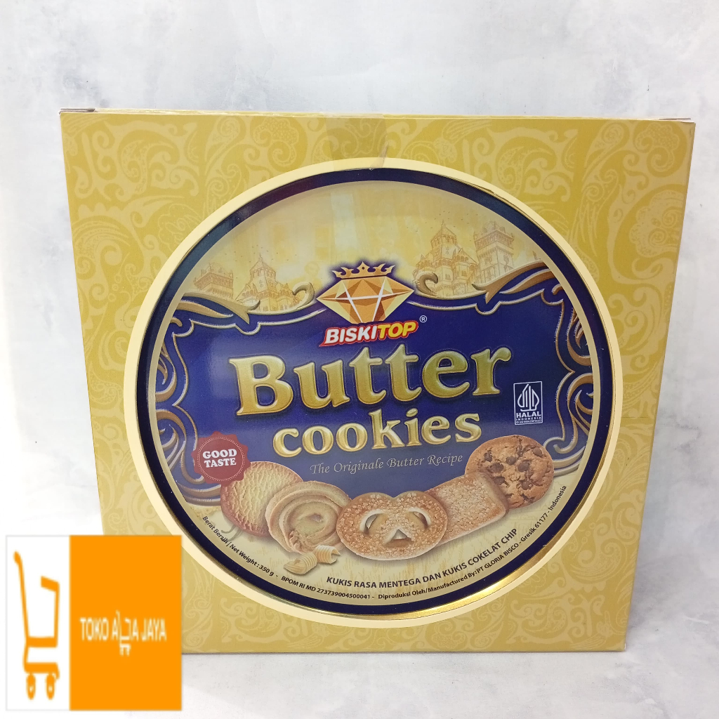 

BISKITOP BUTTER COOKIES 350g