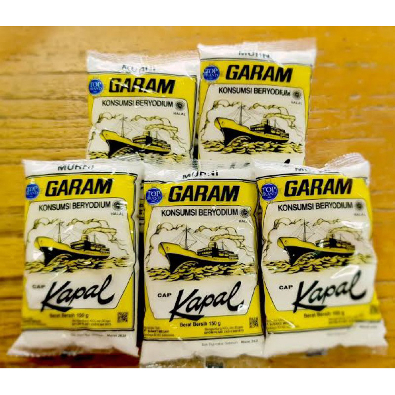 

GARAM KONSUMSI BERYODIUM 250 GR - CAP KAPAL