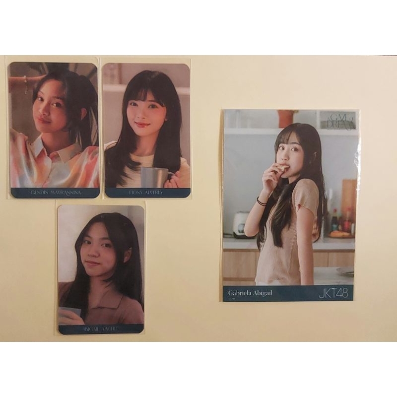 PHOTOCARD PHOTOCARD CALENDAR A GAZE OF DREAM 2025