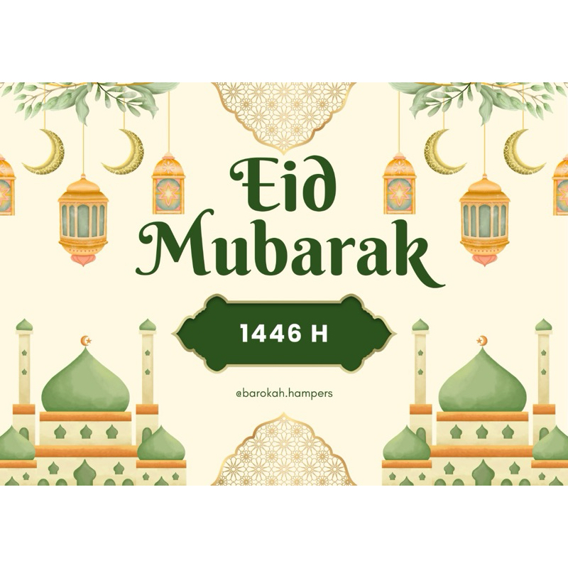 

Hampers Lebaran Murah Eid Mubarak 1446 H