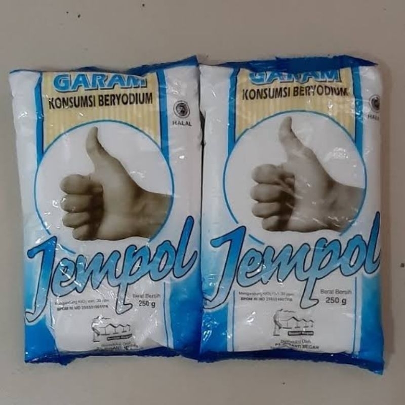 

Garam Meja Jempol 250gr Garam Halus Masak Original