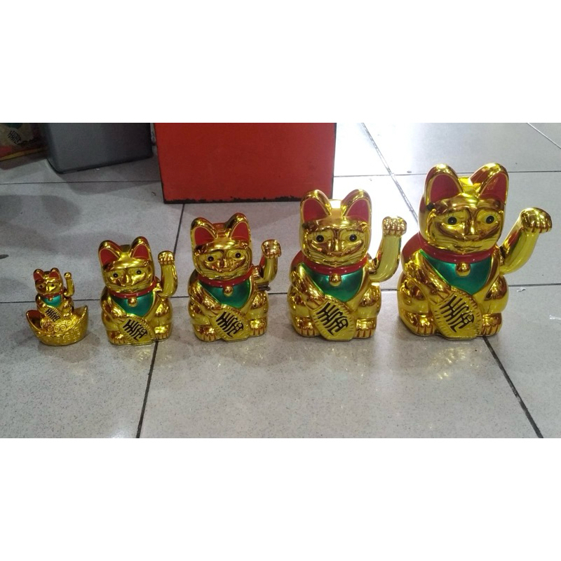 lucky cat / pajangan imlek / pajangan meja kasir