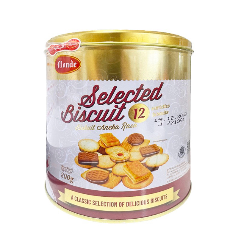 

Monde Selected Biscuit Aneka Rasa 800g