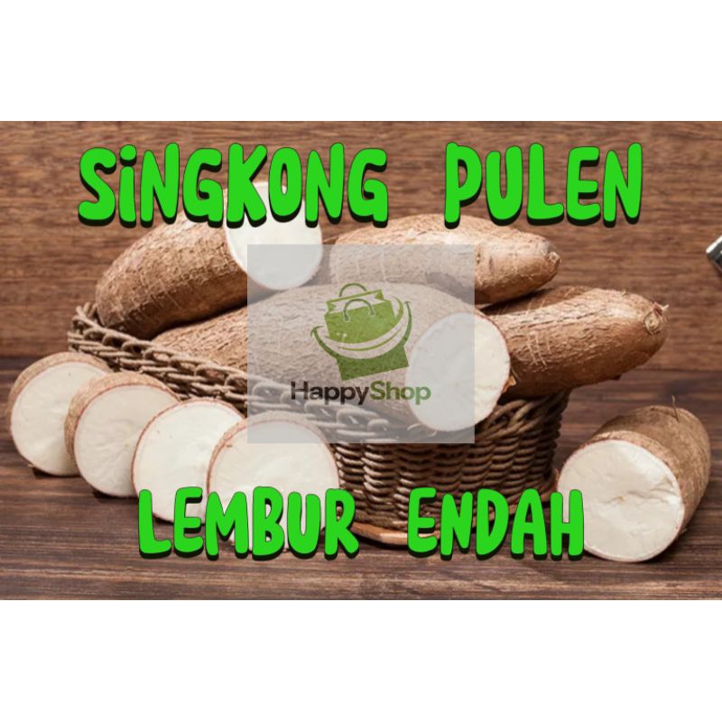 

Singkong pulen murah perkilo di ambil saat orderan masuk