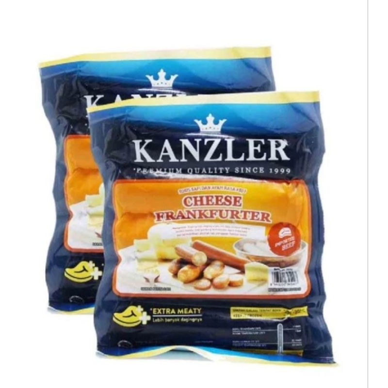 

Kanzler Cheese Frankfurter 360g