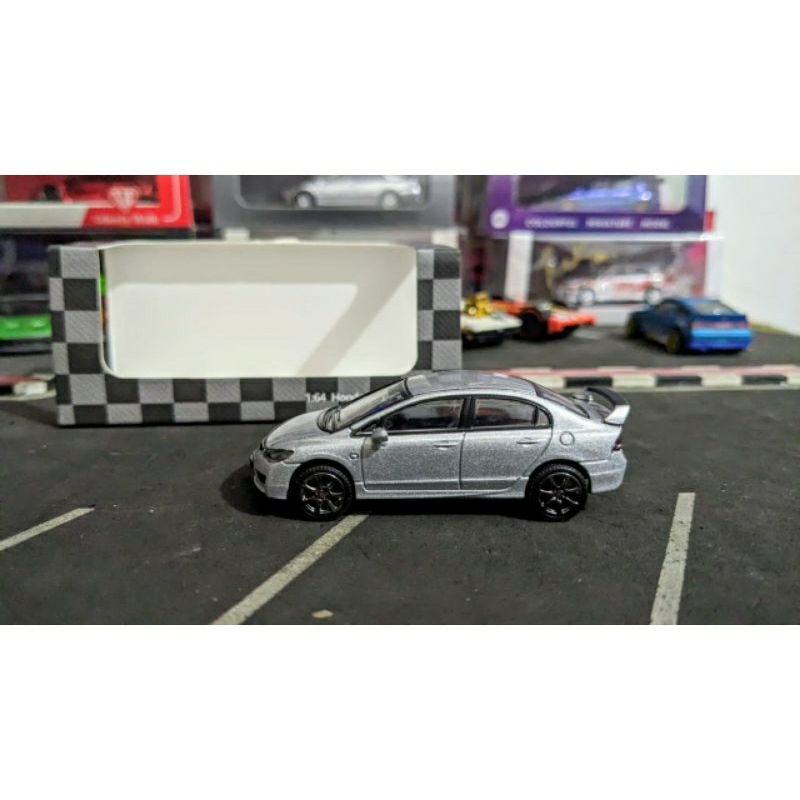 Diecast DCT Honda Civic Type R FD2 2007 Silver