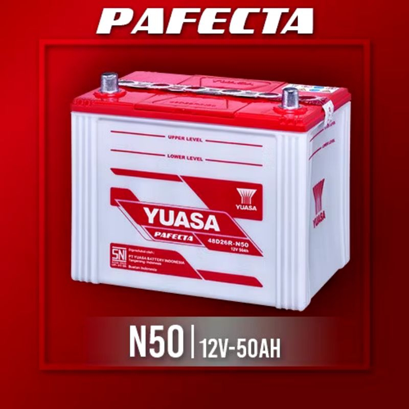 aki basah accu basah YUASA n50 Nissan terrano 50 ampere