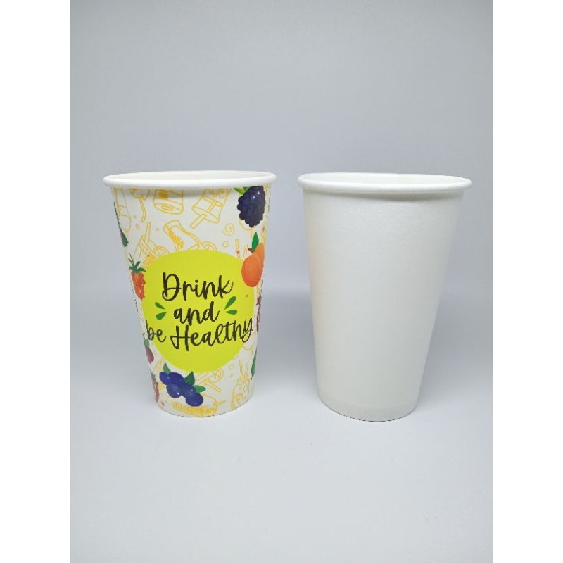 

Paper Cup / Gelas Kertas Okey 12oz (Isi 50pcs) Bahan Tebal