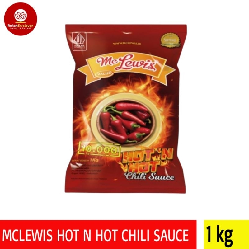 

MCLEWIS Hot n Hot Chili Sauce 1kg