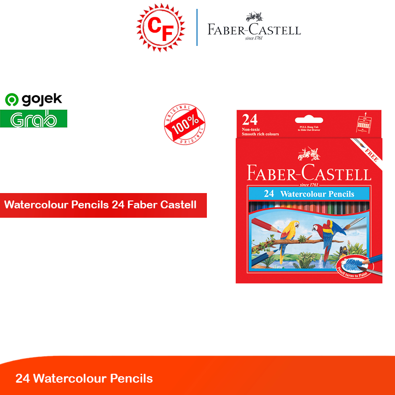 

Faber Castell Watercolour Pencils 24 L