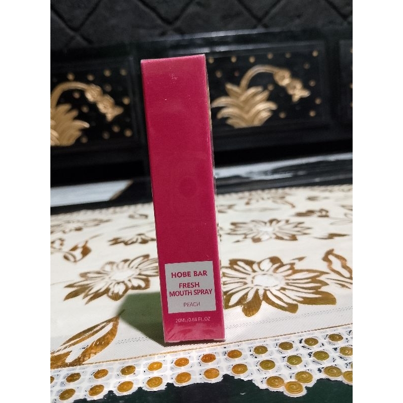

hobe bar spray mounth probiotic parfum mulut dan penyegar nafas original BPOM