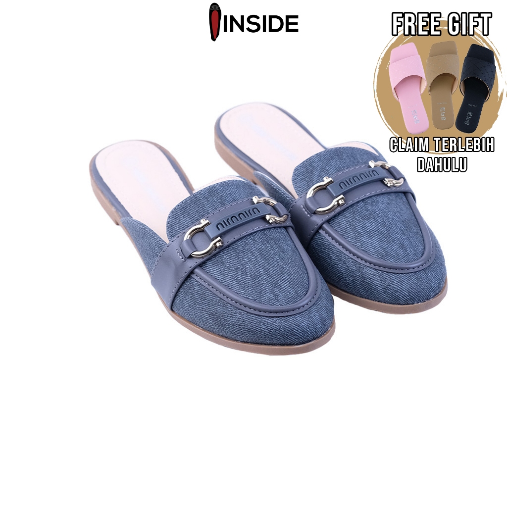 Sepatu Flat Mules Wanita Flat Mules Shoes INSIDE SIGNATURE Jenny