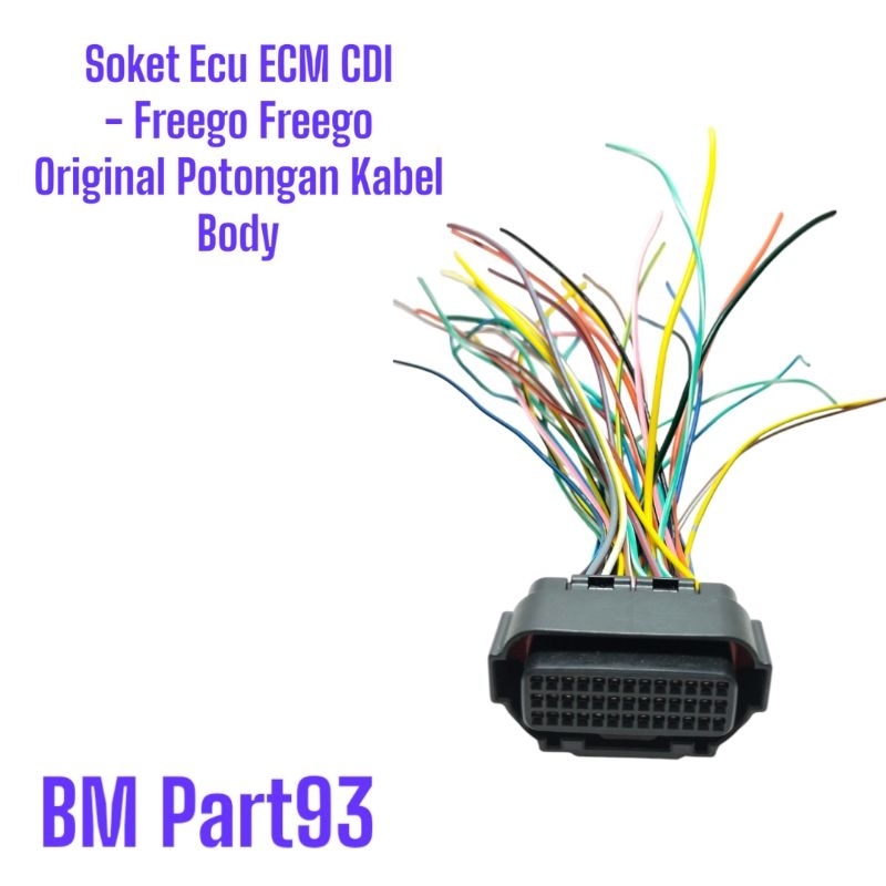 Socket Ecu ECM CDI Yamaha Freego Freego Original Potongan Kabel Body