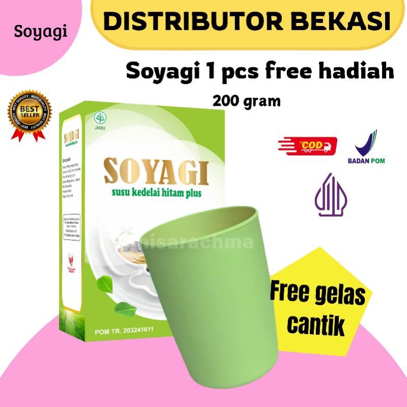 

[Free hadiah] SOYAGI susu diet plus kedelai hitam, hidup sehat dengan susu kedelai hitam