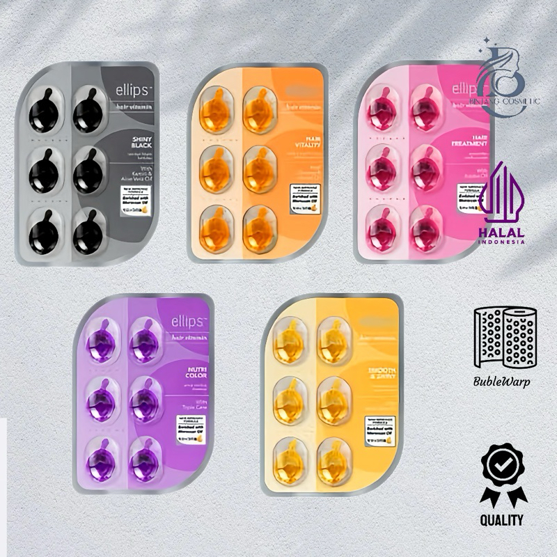 ELLIPS Hair Vitamin - Vitamin Rambut Ellips