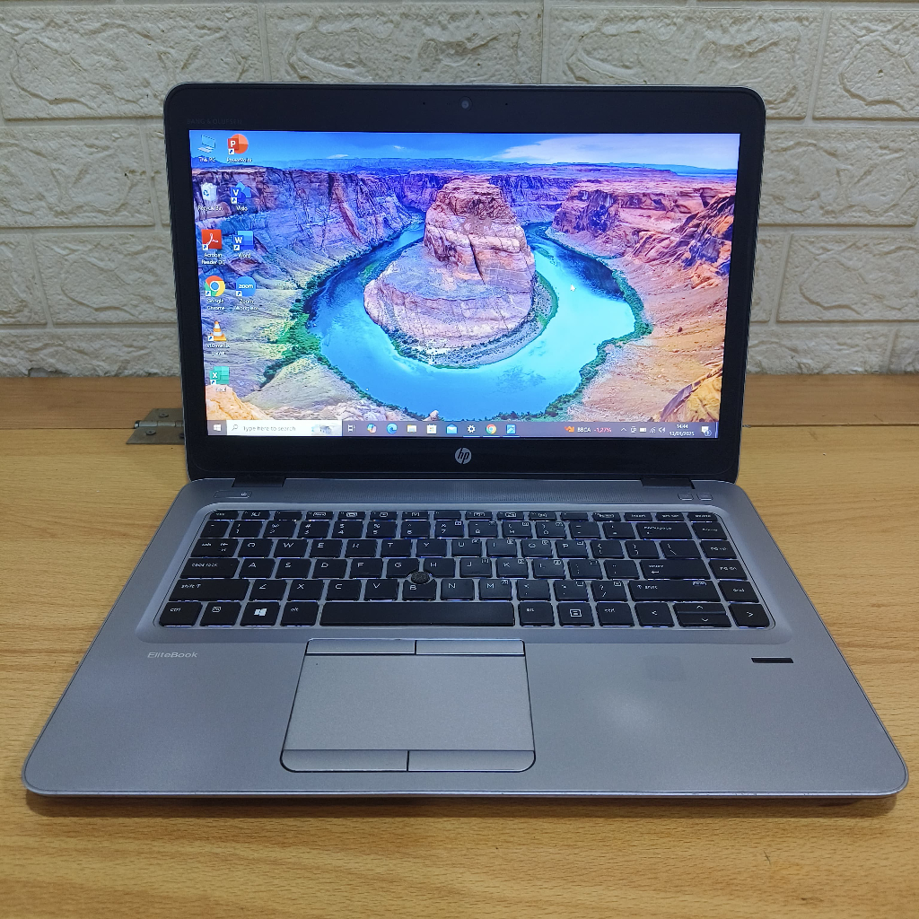 Laptop HP AMD PRO A10 RAM 8GB SSD 128GB EliteBook 745 G3 Siap Pakai