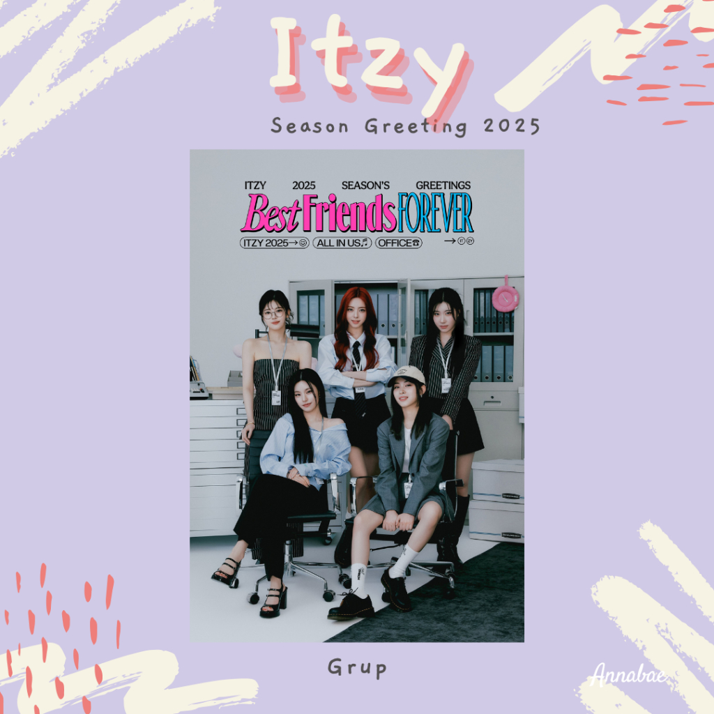 Poster ITZY Season Greeting 2025