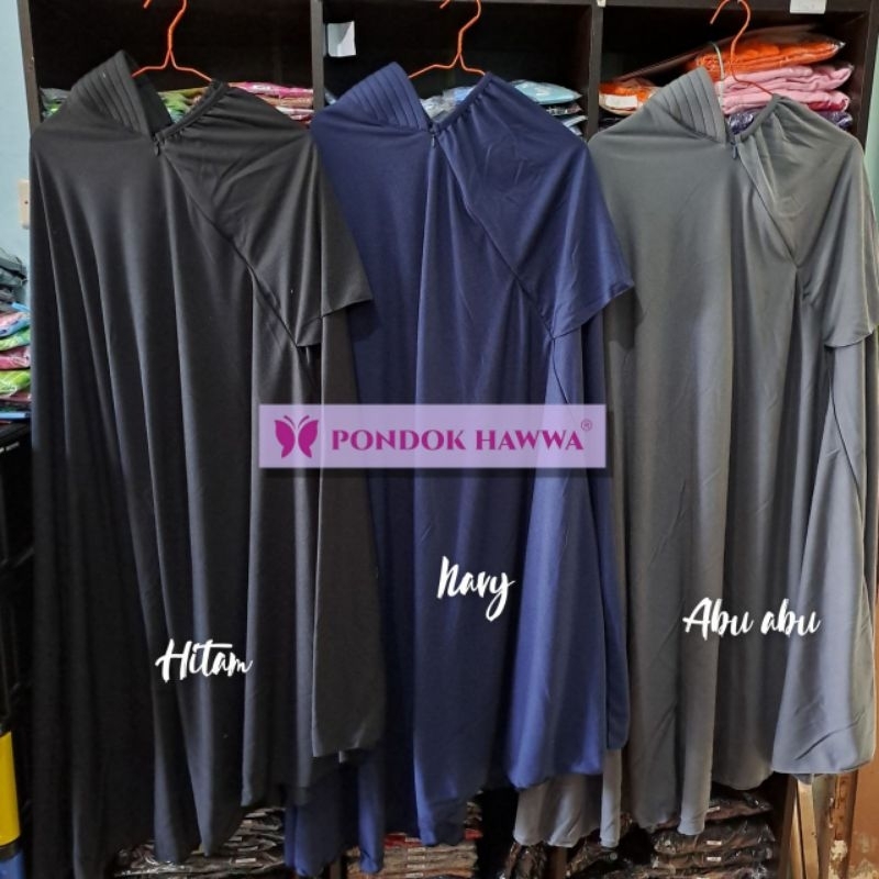 Jilbab Kaos Cadar Rit