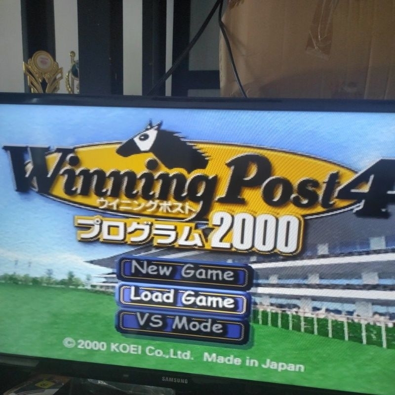 Kaset Cd Ps2 / PS1  Original Winning Post 4