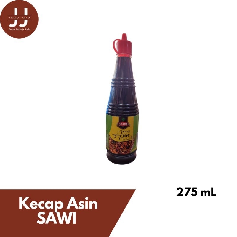 

[Jago Jaya] Kecap Asin SAWI 275 ML - KA275