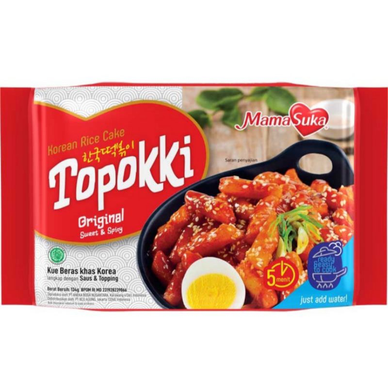 

MamaSuka Topokki Original 134 g