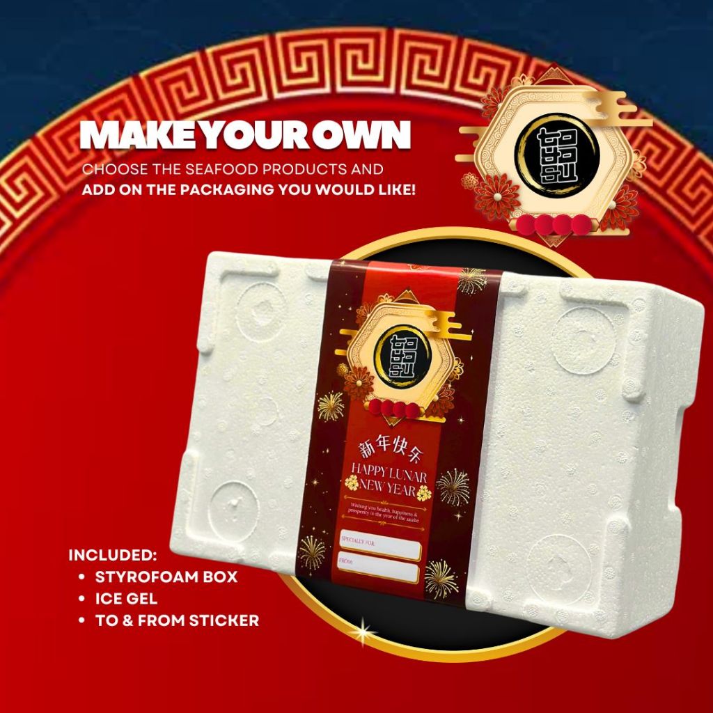 

ADD ON STYROFOAM HAMPERS CHINESE NEW YEAR | IMLEK | TOYOSU