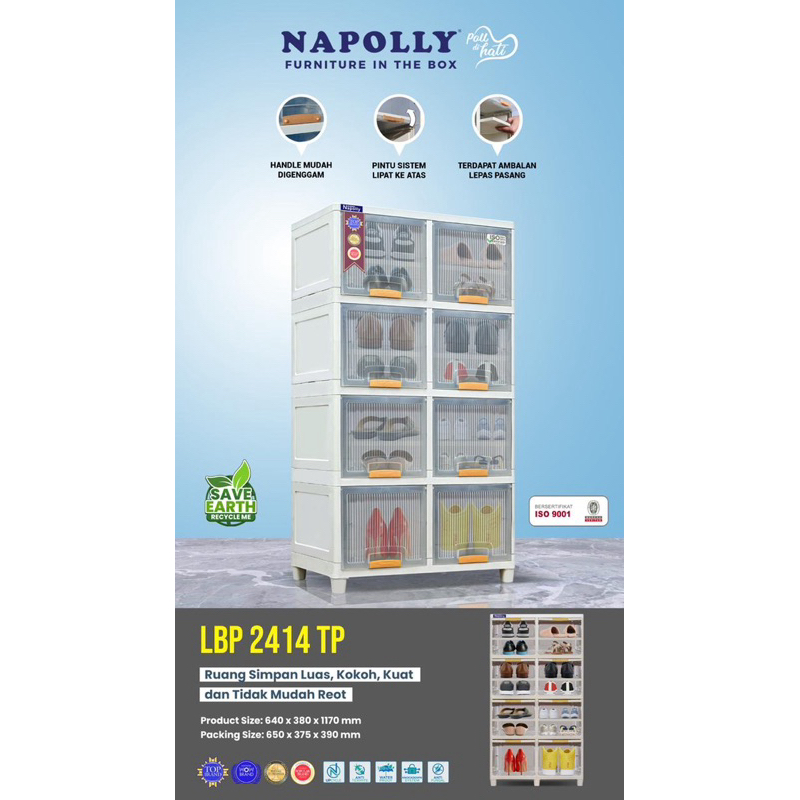 Loker Box plastik napolly 2414