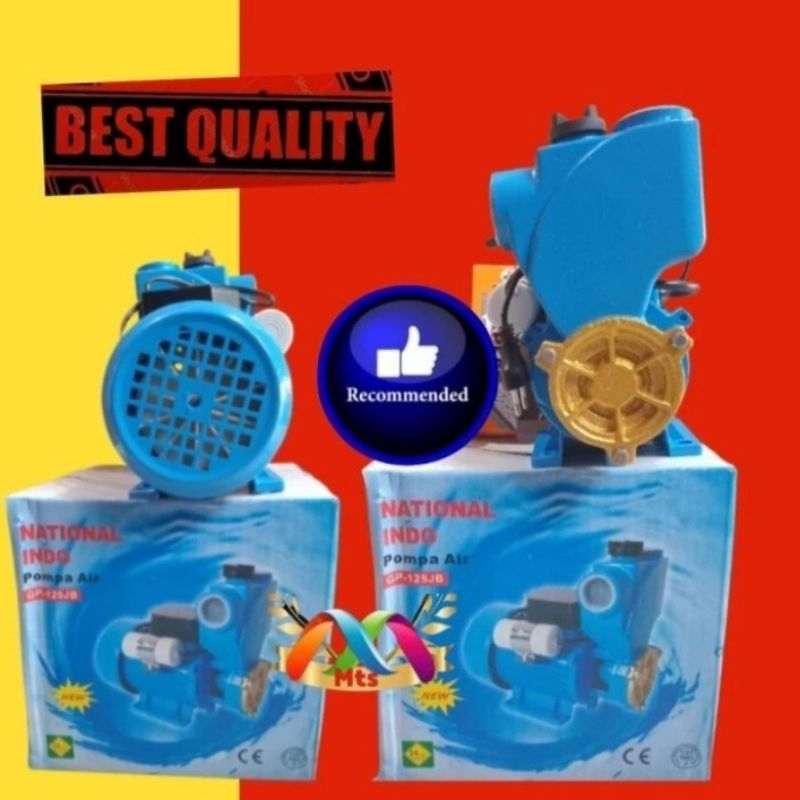 Garansi pompa air National Indo GP 125 jb watt non otomatis pendorong booster pump ps 116