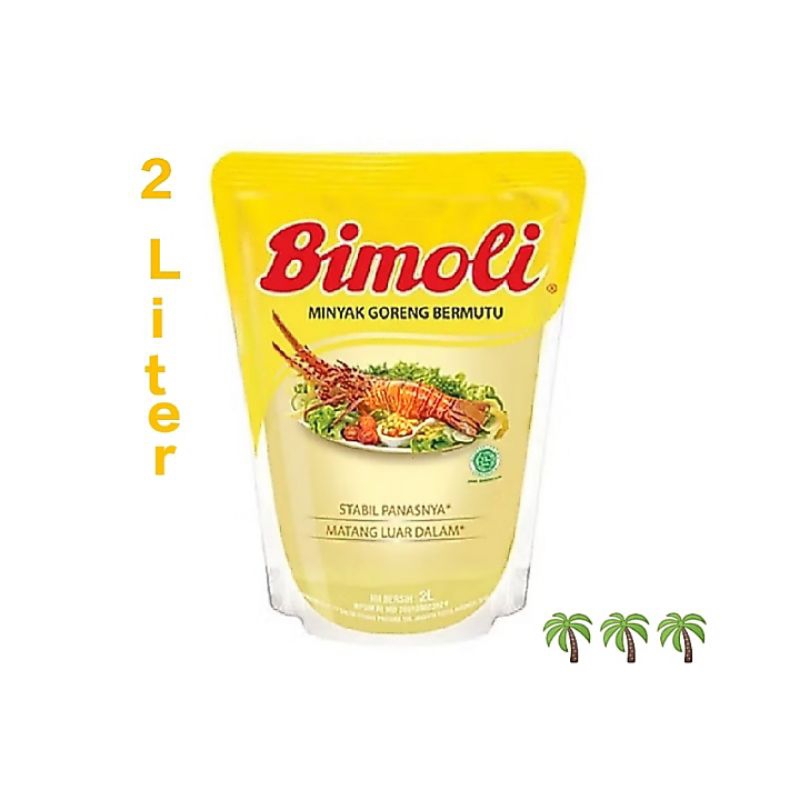 

Minyak goreng Bimoli kemasan 2 liter