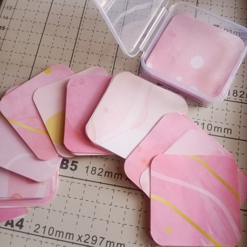 

(120 Lembar) Aesthetic Series Memo Note Paper Notepad