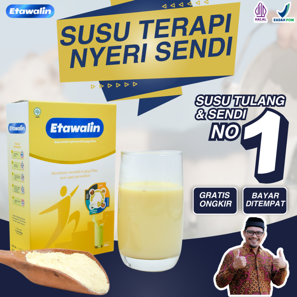 

Susu Kambing Etawalin Herbal Original, Atasi Nyeri Sendi, Asam Urat, Pegal Linu dan Masalah Tulang!!