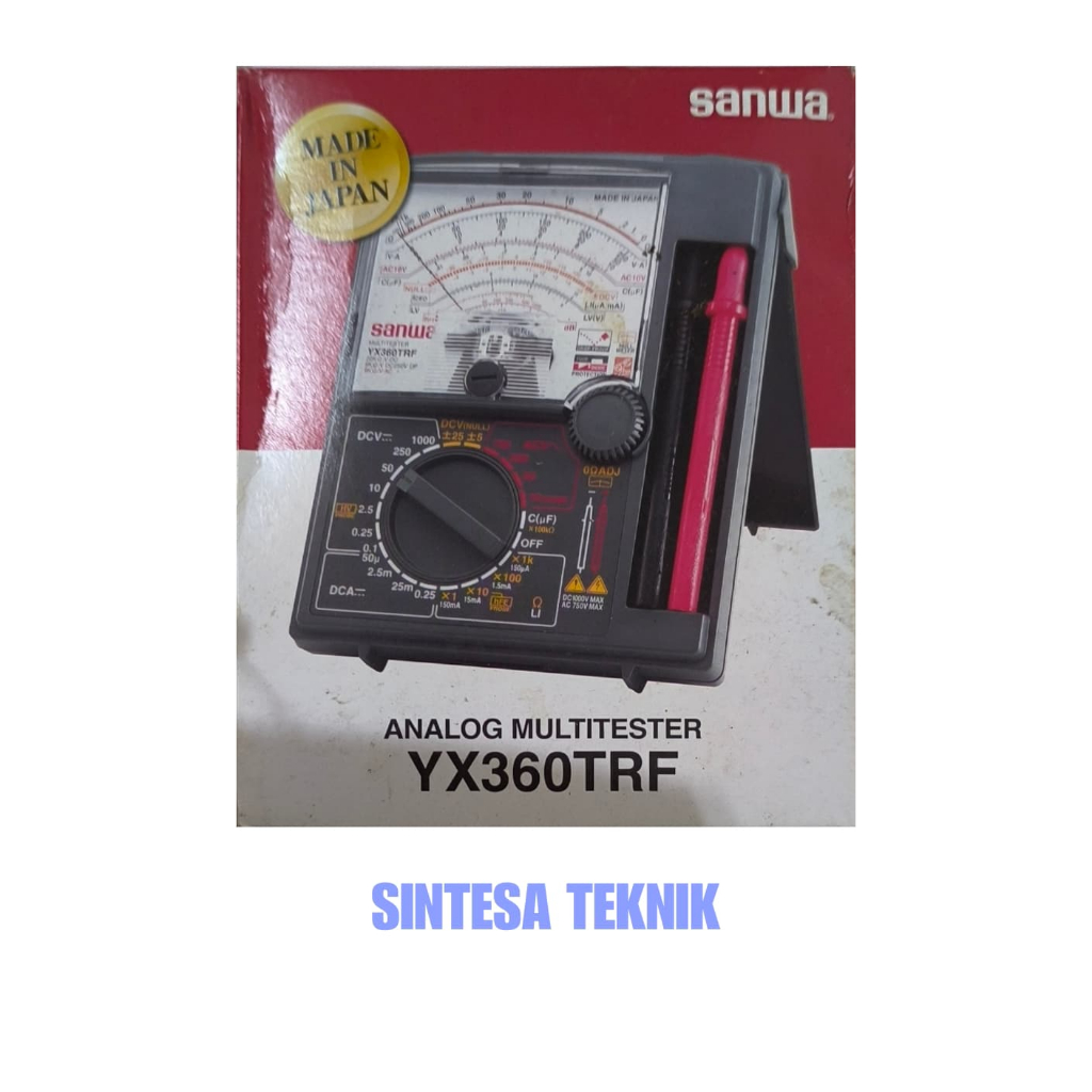 MULTI TESTER ANALOG "SANWA" [YX-360 TRF] ORIGINAL
