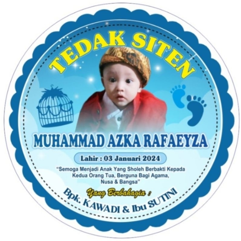 

stiker tedak siten// Dun dunan