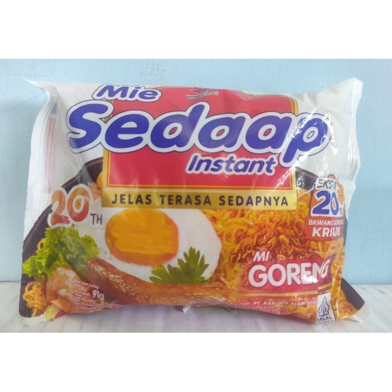 

Mie Sedap Goreng 91gr per pcs/per karton