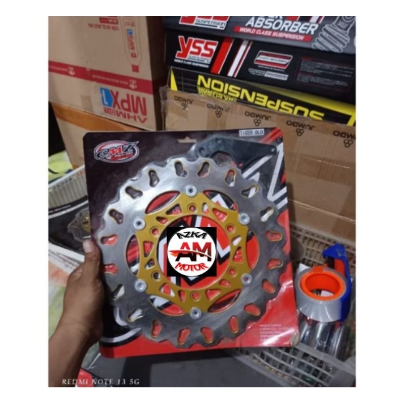 piringan cakram depan tiger lama/tiger old, megapro ukuran 300mm