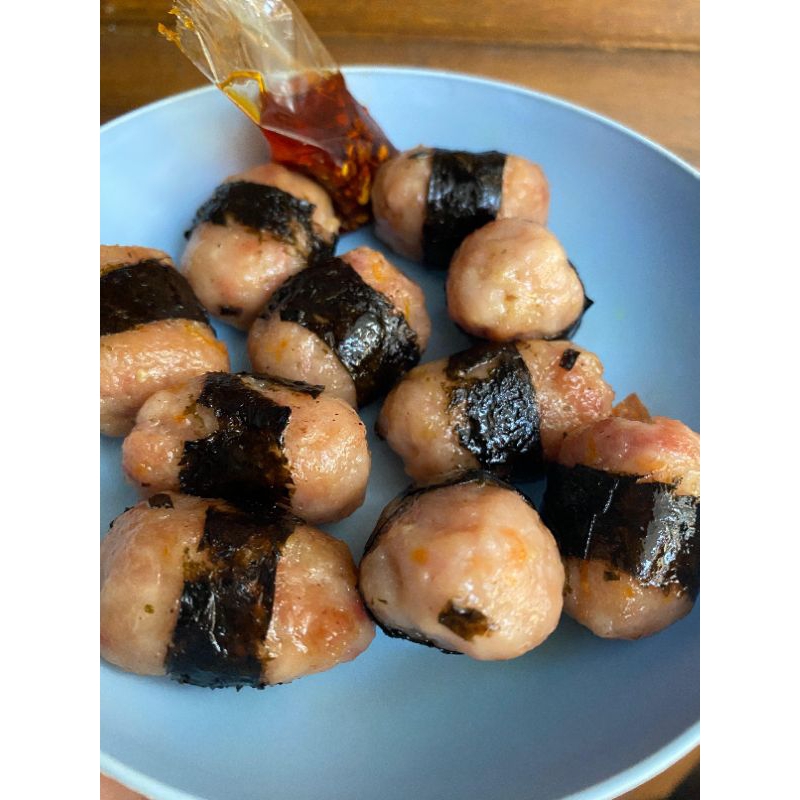 

Dimsum nori + chili oil
