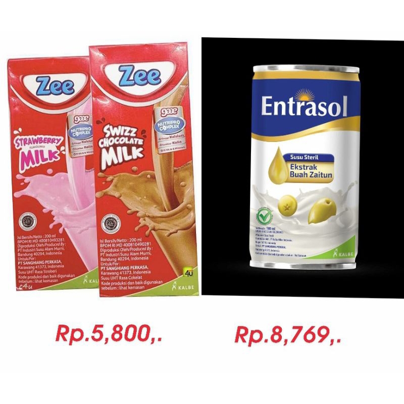 

bundling susu zee dan entrasolcan