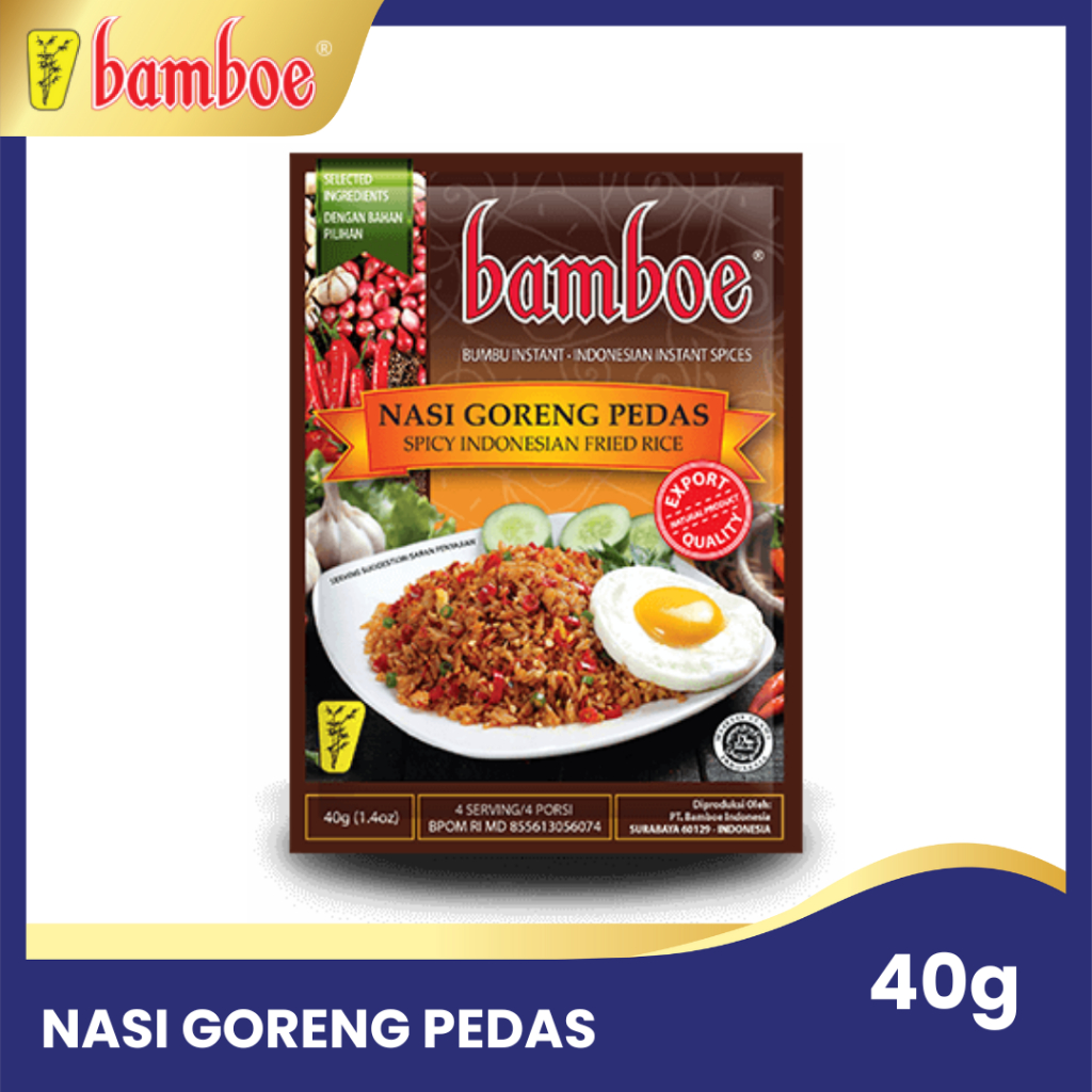 

Bamboe Bumbu Nasi Goreng Pedas 40 Gr