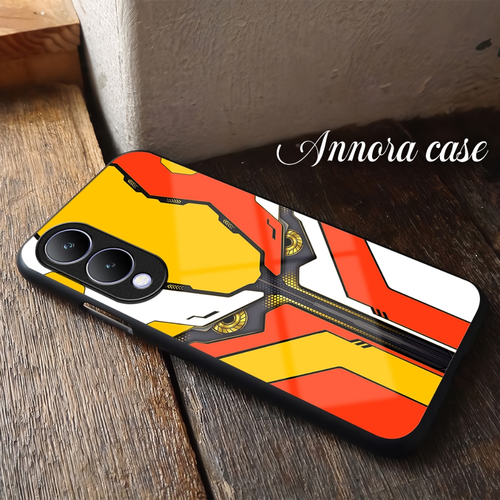 Softcase Glass Vivo Y17s - Case Glossy Keren - Softcase Import Casing Hp Vivo - Bisa Untuk Vivo Y17s