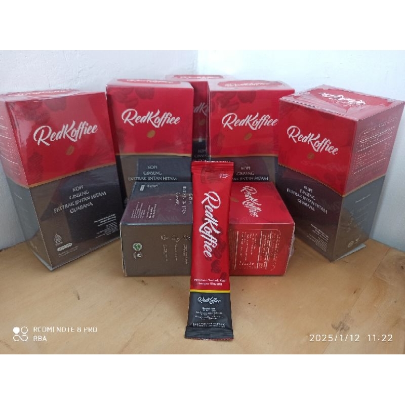 

Kopi Merah Red Koffiee Arminadaily Stamina 4biji