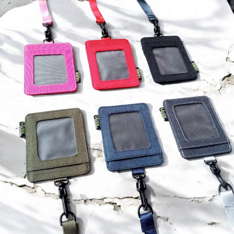 

Up_Ex Project ID Card Holder Gantung-ID Name tag kalung-ID card plus slot kartu