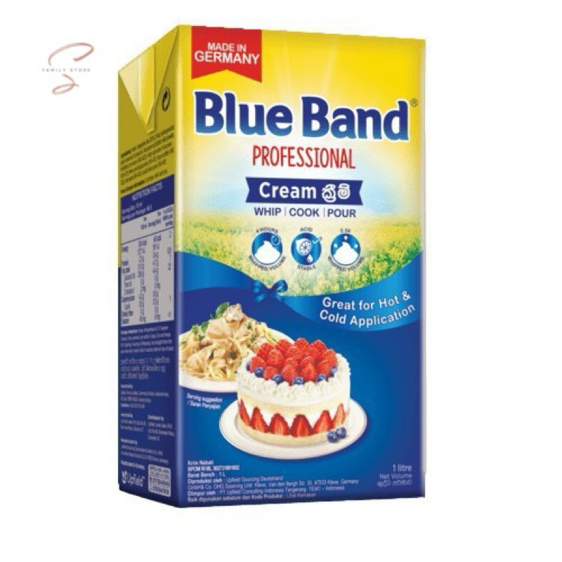

Blue Band Cream Multi Purpose 1L