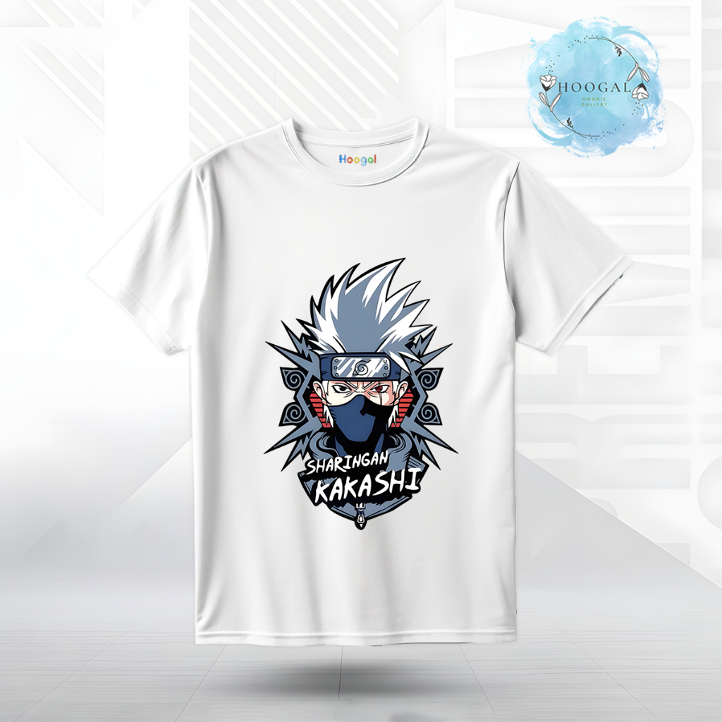 Hoogal Kaos Motif Kakashi Distro 20s Sablon DTF