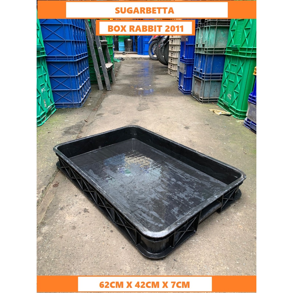 WARNA RANDOM Container Rapat Plastik Keranjang Tebal Dan Murah Bak Budidaya Kotak Bak Ikan Kolam Ika