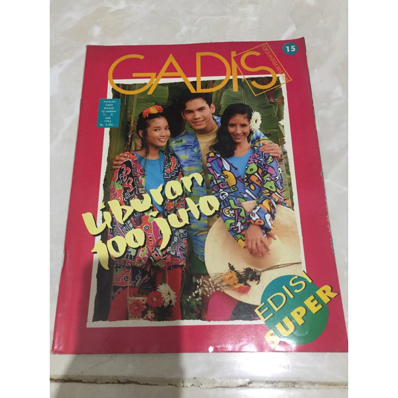 MAJALAH GADIS 15 JUNI 1994
