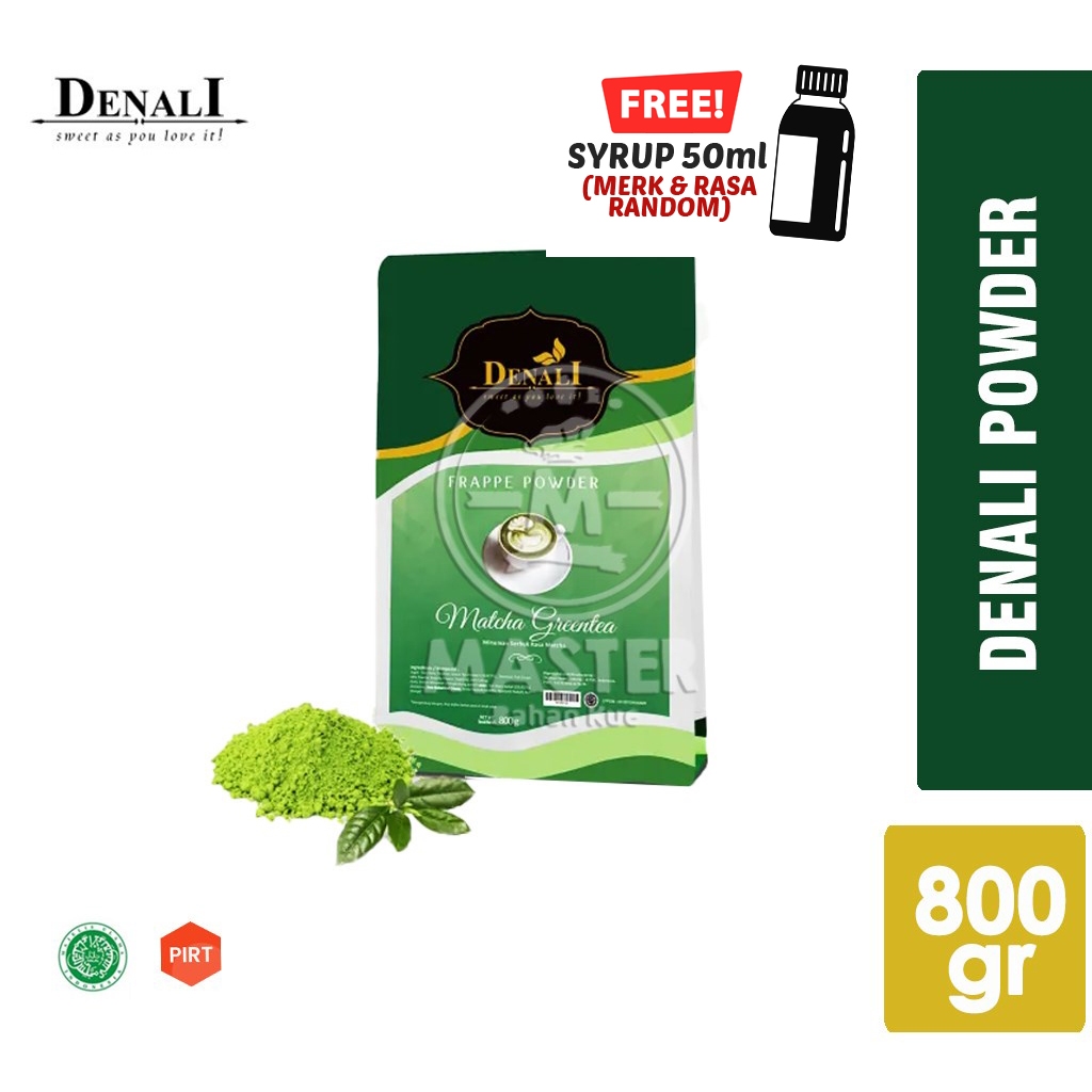 

Denali Powder Matcha Green Tea / Minuman Bubuk Matcha Green Tea [800 gr]
